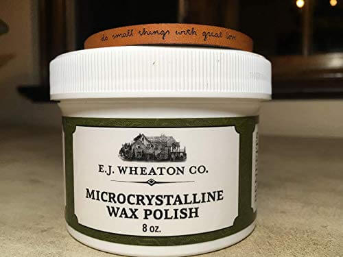E.J. WHEATON CO. Glass Wax, Polishes and Protects Windows, Mirrors and  Metal Surfaces, Dries Chalk White, Easy to Apply and to Remove, Made in USA